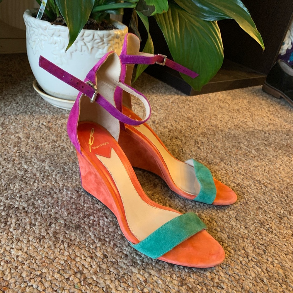 Cute, colorful, and funky wedges!